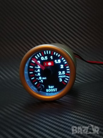 Буустметър 3 бара 7 цветен