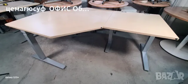 Немско офис бюро регулируемо повдигане , снимка 4 - Бюра - 48475235