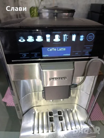 Кафемашина робот Siemens EQ-6 series 700 , снимка 6 - Кафемашини - 56206328