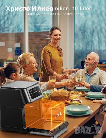 Air Fryer - Фритюрник с горещ въздух Innsky IS-AF002, снимка 2 - Фритюрници - 41522827