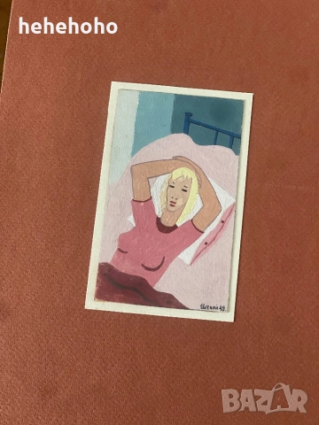 ранни творби на Евгений Босяцки - , снимка 3 - Картини - 53702303