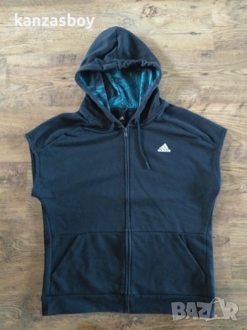 adidas Men’s Tech Full Zip Fleece Hoodie - страхотно мъжко горнище , снимка 5 - Спортни дрехи, екипи - 42262772