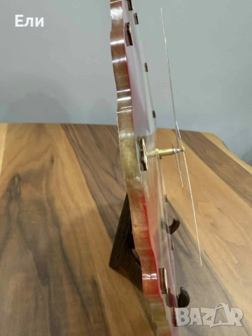 Голям дизайнерски, ръчно изработен часовник, снимка 6 - Стенни часовници - 52646220