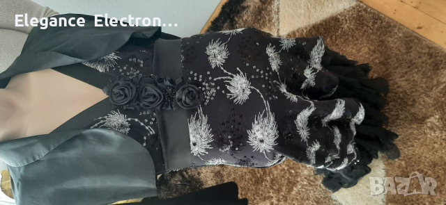 Дамска Официална Рокля +Болеро Fantazim, снимка 2 - Рокли - 36369221