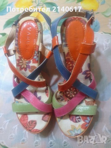 Сандали VARESE  N:38, 100% естествена кожа