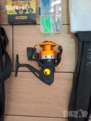 Въдица фидер / Feeder с макара 3.60 М + Подарък риб. принадлежности, снимка 6 - Въдици - 53572569