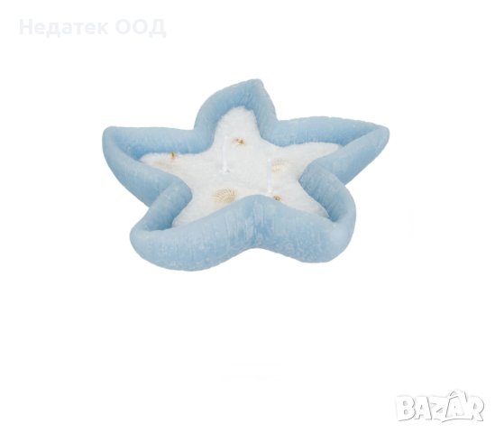  Свещ, Морска звезда, 3D с черупки, 15x4см, снимка 1 - Декорация за дома - 44494836