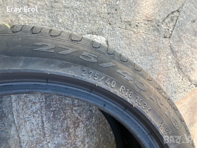 2бр - 275 40 18 - Pirelli - 2022 година , снимка 6 - Гуми и джанти - 50871498