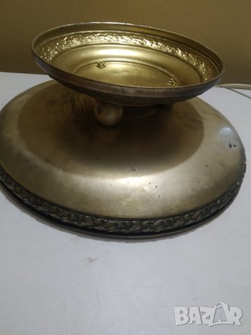 посребрена барокова купа,фруктиера, снимка 6 - Други ценни предмети - 39043698
