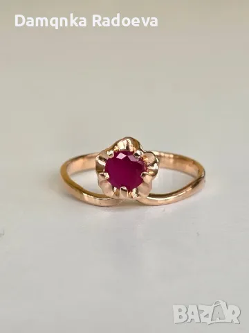 СССР златен пръстен , снимка 14 - Пръстени - 48028767