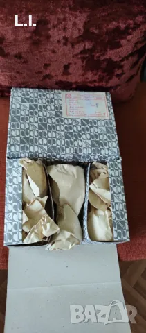 Български кристал, чаши за коняк , снимка 4 - Чаши - 48011867