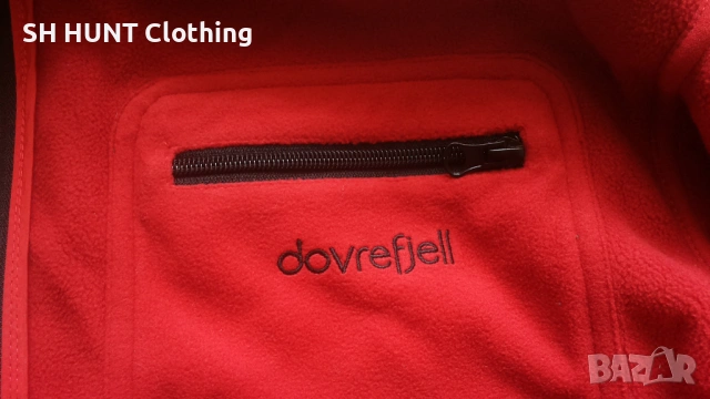 DOVREFJELL WINDSTOP BREATHABLE SOFTSHELL TWO FACE POLAR Jacket размер L за лов двулицево яке - 2060, снимка 14 - Екипировка - 53401468