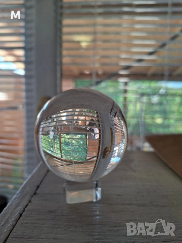 Стъклена сфера за фотографи