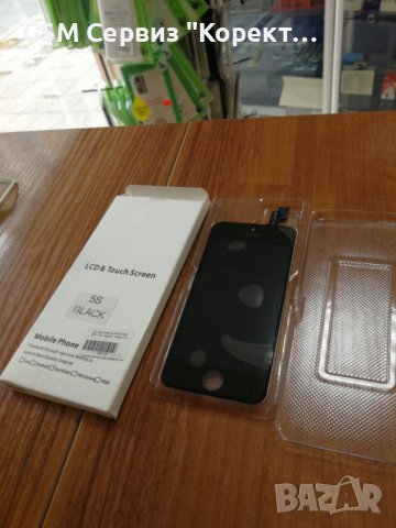 Iphone 5s/SE Дисплей + тъч скрийн черен