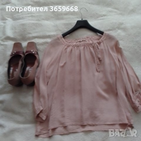 Комплект обувки(размер 40) и блуза,М, снимка 1 - Дамски елегантни обувки - 40197155