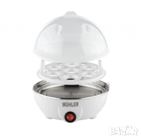 Уред за варене на яйца MUHLER ME-271 – Варете до 7 яйца бързо и лесно, снимка 13 - Друга електроника - 52098457