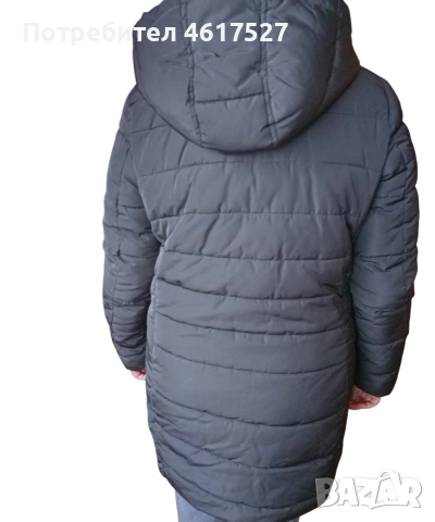 Дълго дамско яке парка, снимка 6 - Якета - 52697786