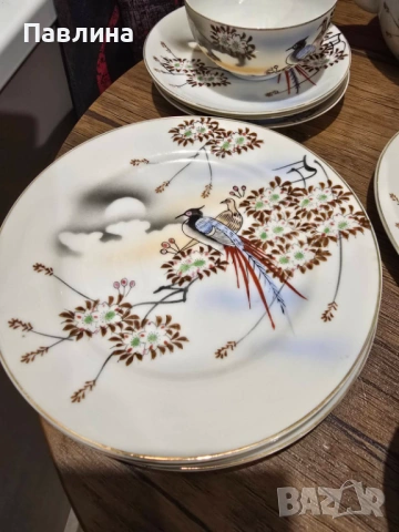 Японски порцеланов сервиз, снимка 6 - Сервизи - 53865670