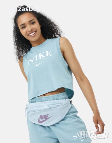 nike NSW Graphic Tank Top - страхотен дамски потник КАТО НОВ, снимка 1 - Потници - 42093183