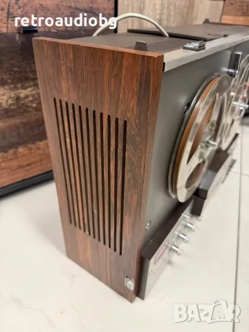 🔊Ретро ролков магнетофон PHILIPS 4404 + капак - след пълен рекап - напълно възстановен🔊, снимка 7 - Декове - 49941924