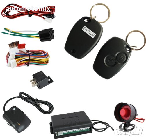 АЛАРМА С ДИСТАНЦИОННО 2бр,АВТО АЛАРМА - 2319