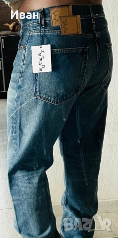 Уникални италиански дънки “ Haikure”, снимка 6 - Дънки - 53595154