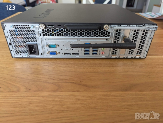 Компютър Lenovo ThinkCentre M900, i5-6500, 256GB NVME, 1TB HDD, WiFi, снимка 2 - Работни компютри - 51691617