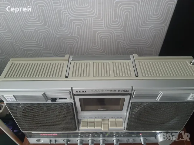 Касетофон Akai AJ 485, снимка 4 - Радиокасетофони, транзистори - 55748435