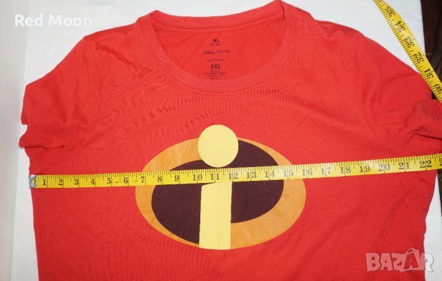 Оригинална Тениска на Disney Pixar Размер 3XL Made in USA, снимка 17 - Колекции - 42142638