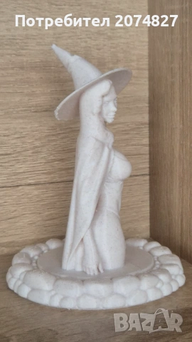 Секси бюст на вещица - Fantasy Witch Bust, снимка 2 - Декорация за дома - 53482416
