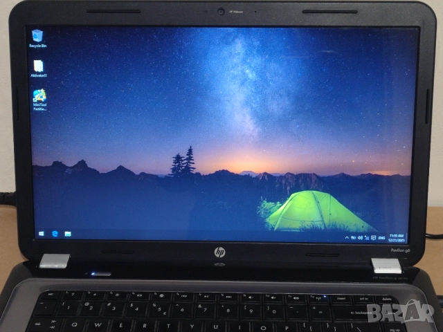 Лаптоп HP с 4 GB RAM, 120 GB SSD Компютър с bluetooth USB адаптер, снимка 4 - Лаптопи за дома - 52962440