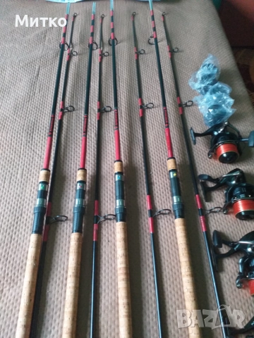 Токоз 2,70м с чисто нови макари , снимка 10 - Въдици - 52904219