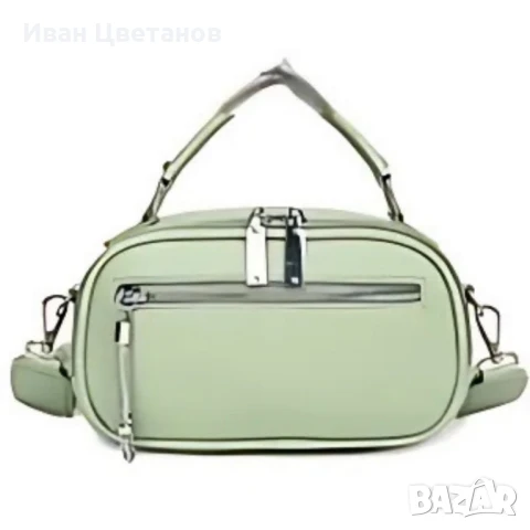 Модерна дамска чанта с ципове в различни цветове, снимка 7 - Чанти - 50869928