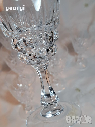 немски кристални чаши 34/2, снимка 3 - Чаши - 53761281