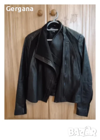 Кожено яке естествена кожа марка Vince , снимка 1