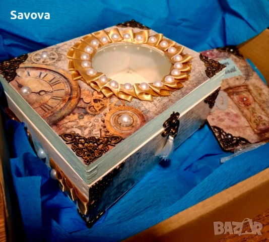 Юбилейна кутия за жена, снимка 6 - Подаръци за юбилей - 53420665