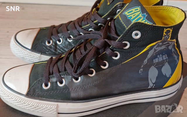 Оригинални кецове Converse Chuck Taylor All Star x BATMAN, 42, снимка 4 - Кецове - 41511105