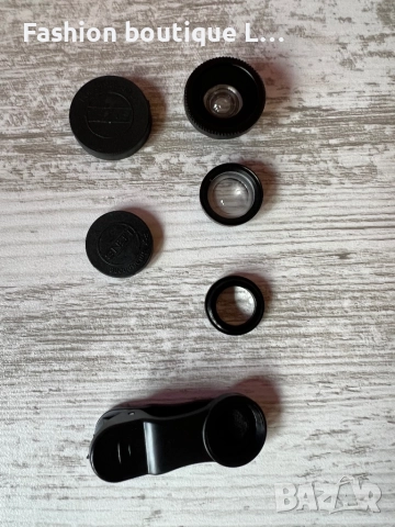 Универсален комплект от 3 броя лещи за телефон с щипка подходящи за всички марки и модели ❤️, снимка 8 - Селфи стикове, аксесоари - 52378404