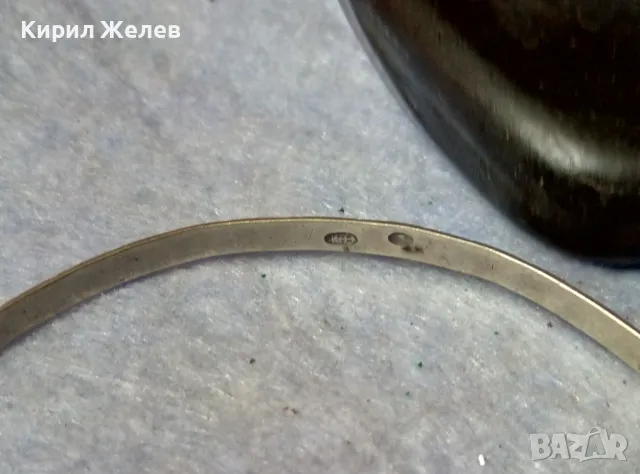 СТАРИННА СРЕБЪРНА ГРИВНА СРЕБРО 925 МАРКОВА на МИНЕРВА КРАСИВА РЕТРО ОРНАМЕНТИКА РЪЧНА РАБОТА 21464, снимка 10 - Антикварни и старинни предмети - 48493482