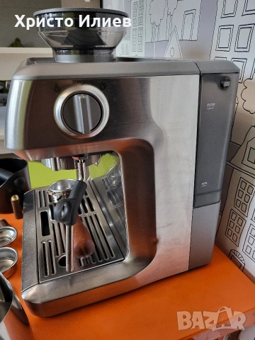 Еспресо машина SAGE Barista Express Кафемашина с кафемелачка, снимка 7 - Кафемашини - 53462788