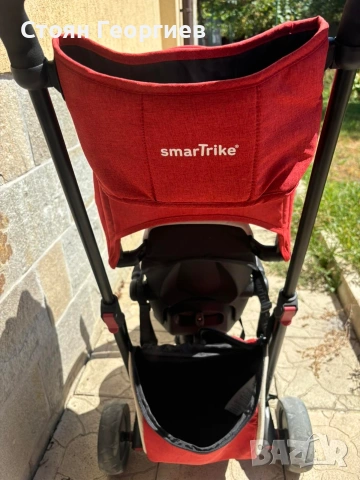 Триколка smart trike. Сгъваемата детска триколка STR5 6-в-1 е напълно сгъваема триколка за бебета, снимка 2 - Детски велосипеди, триколки и коли - 53598594