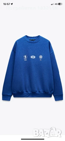 Нов суитчър Zara S, снимка 3 - Суичъри - 51345359