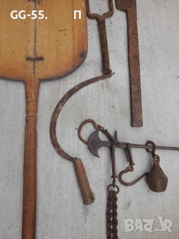 Кантар,дъски за хляб и.., снимка 2 - Антикварни и старинни предмети - 53229966