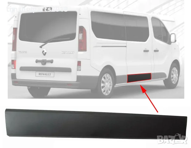 Лайсна Дясна Странична за Opel Vivaro B Renault Trafic III Fiat Talento след 2014 г