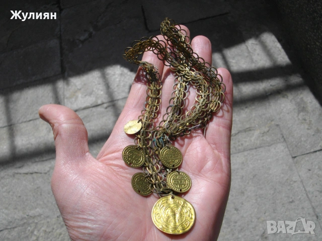 СТАР ГЕРДАН КОРДОН С ПЕНДАРИ НАКИТ ЗА НОСИЯ, снимка 7 - Антикварни и старинни предмети - 53812096