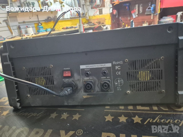 Power mixer, снимка 3 - Ресийвъри, усилватели, смесителни пултове - 53126869