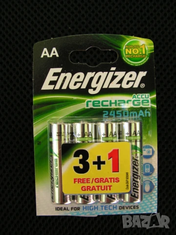 Зарядно устройство и 4 акумулаторни батерии АА  (R 6), снимка 5 - Други - 51319775