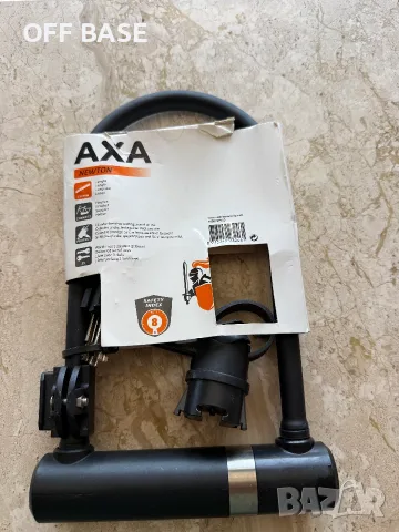 Чисто нова ключалка за велосипед AXA UL-230 NEWTON, снимка 9 - Аксесоари за велосипеди - 56274926