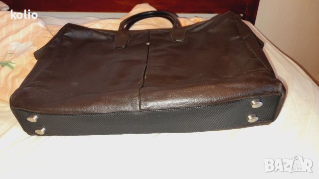 Чанта за лаптоп и бизнес естествена кожа , снимка 2 - Чанти - 41909398