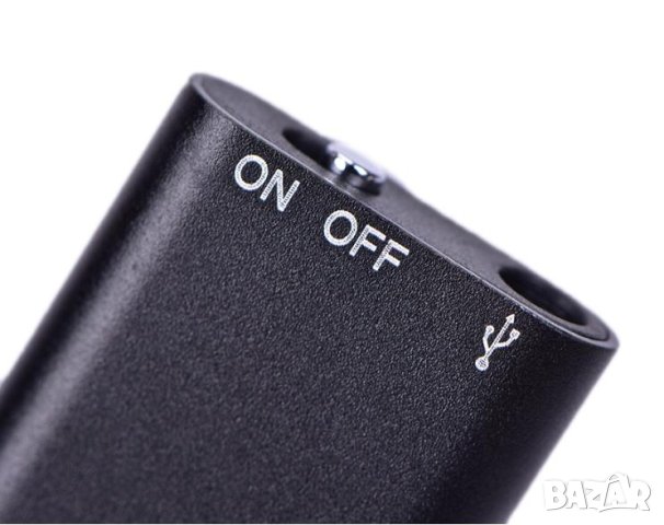 Звукозаписвач Аудио Рекордер Скрита Слушалка Диктофон Преписвач Подслушвател MP3 Player + Слушалки, снимка 7 - Аудиосистеми - 41371534